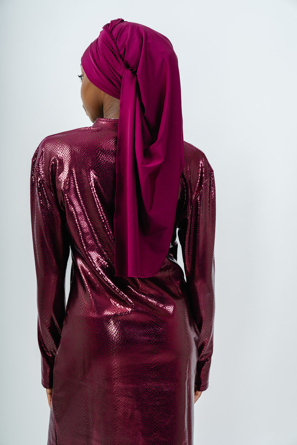 Burkini Glitter — Bordeaux